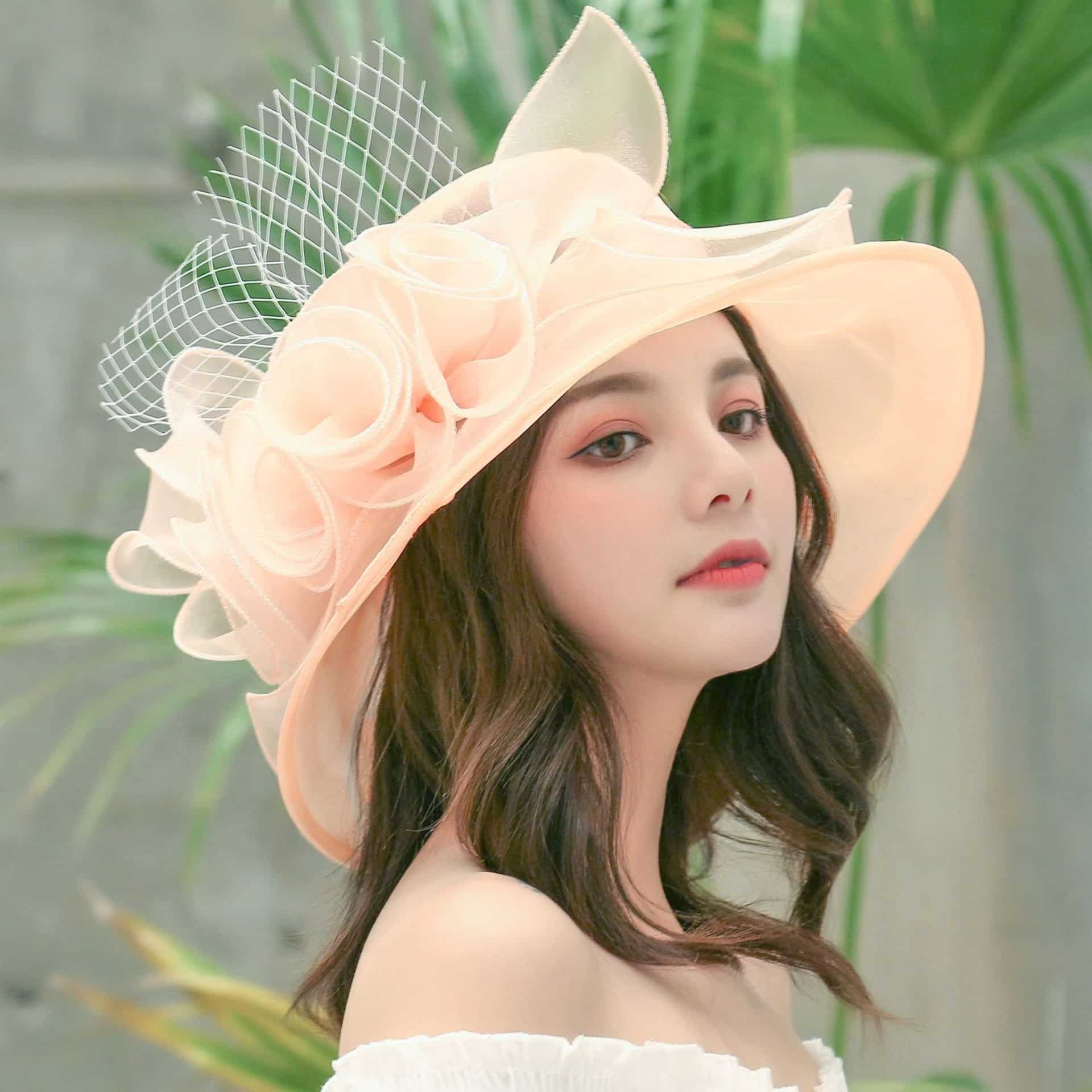 Chapeau de cérémonie et de mariage élégant pour femmes – Image 2