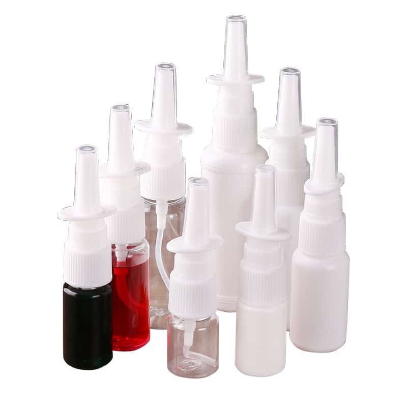 Lot de 1 et 6 petits flacons pulvérisateurs vides