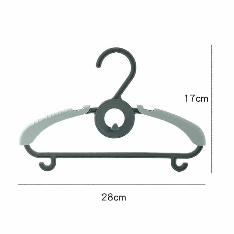 Cintre pour nouveau-né et bébé. Petit porte-vêtement mignon – Image 3