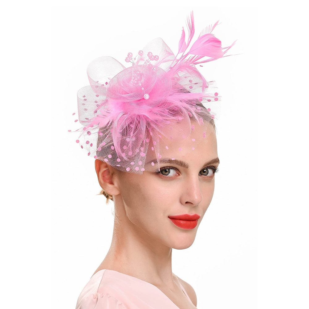 Chapeau de cérémonie et de mariage élégant pour femmes – Image 9