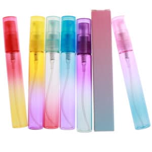 Lot de 20, 50 et 100 flacons de parfum vides en verre de 8 ml, vaporisateurs rechargeables et portables