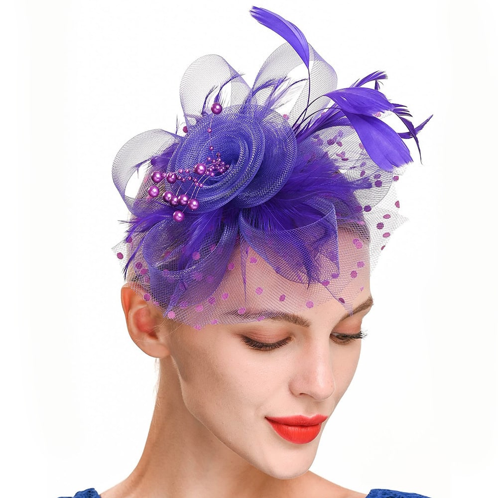 Chapeau de cérémonie et de mariage élégant pour femmes – Image 6
