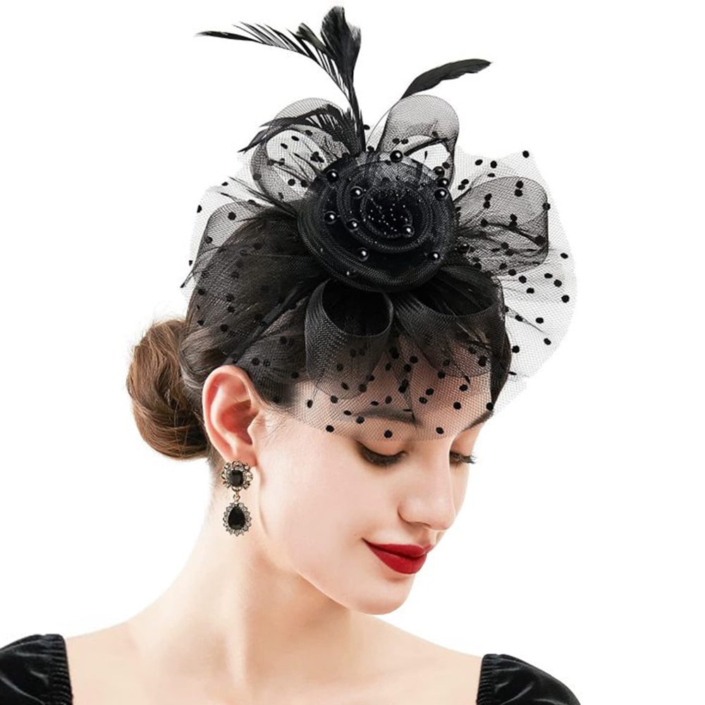 Chapeau de cérémonie et de mariage élégant pour femmes – Image 3