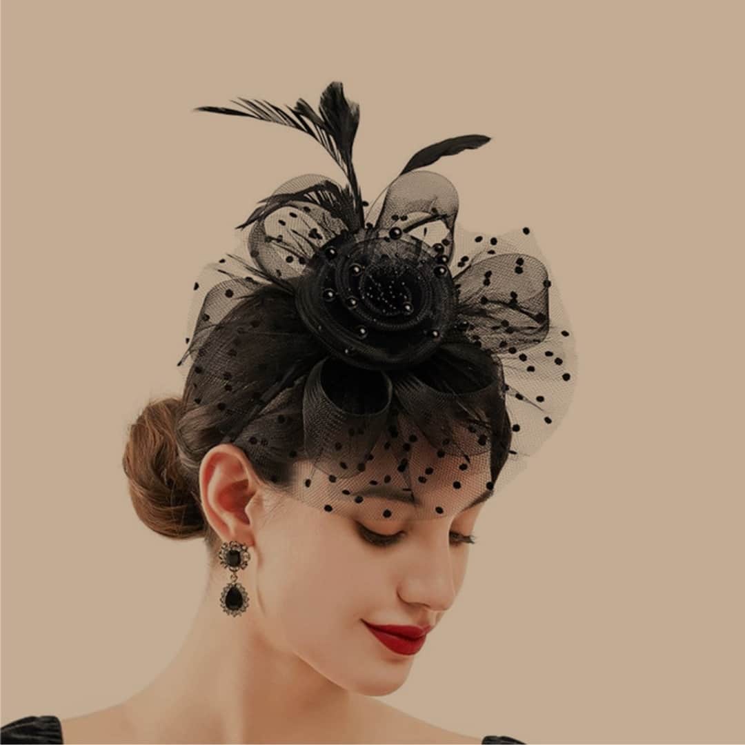 Chapeau de cérémonie et de mariage élégant pour femmes