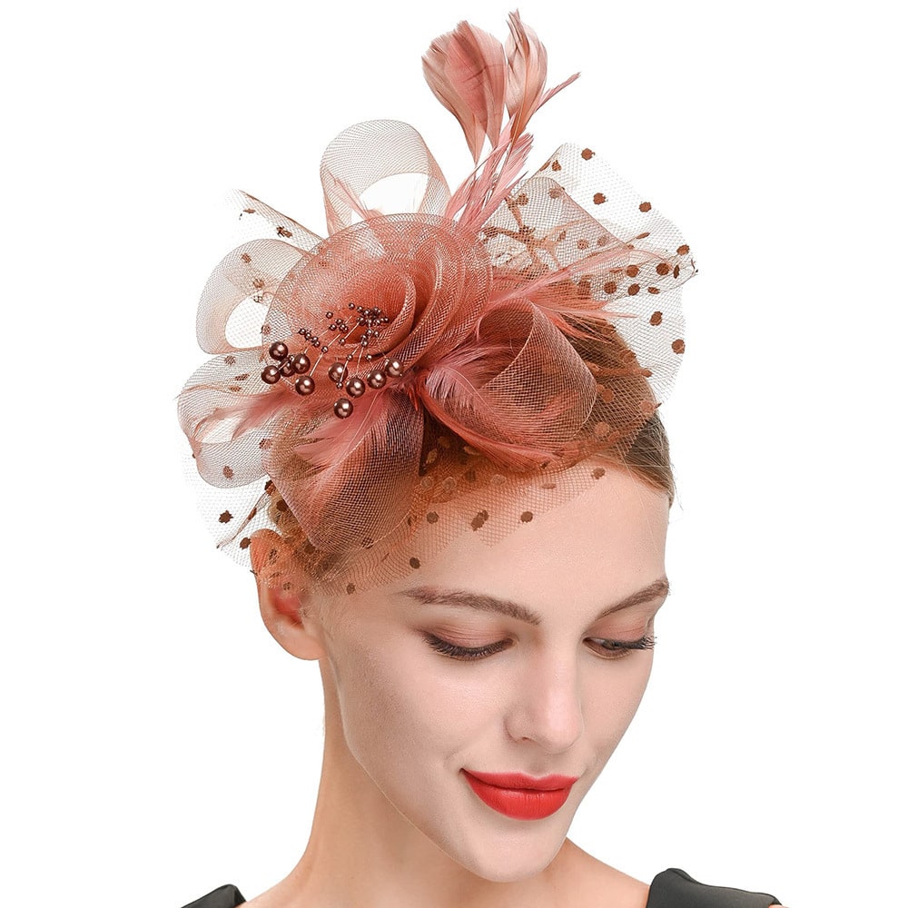 Chapeau de cérémonie et de mariage élégant pour femmes – Image 5
