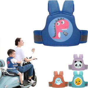 Harnais de sécurité pour enfant à moto et à vélo. Ceinture anti-chute ajustable pour deux-roues