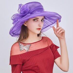 Chapeau de cérémonie et de mariage élégant pour femmes
