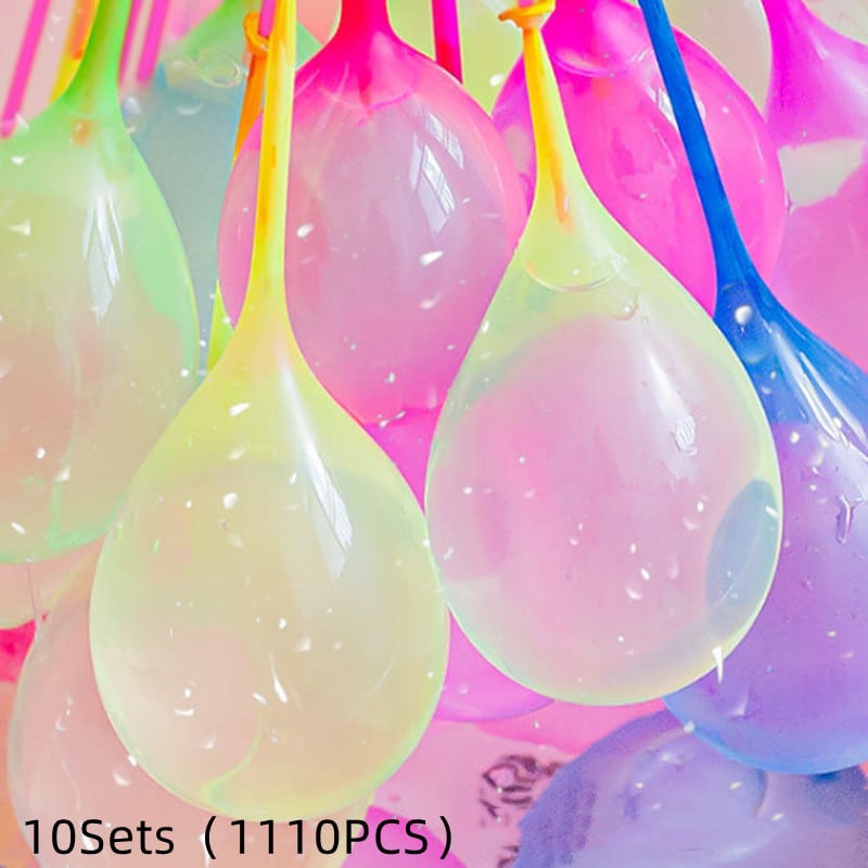 lot de 111 ballons de fête multicolores. Décoration d'anniversaires et d'événements – Image 3