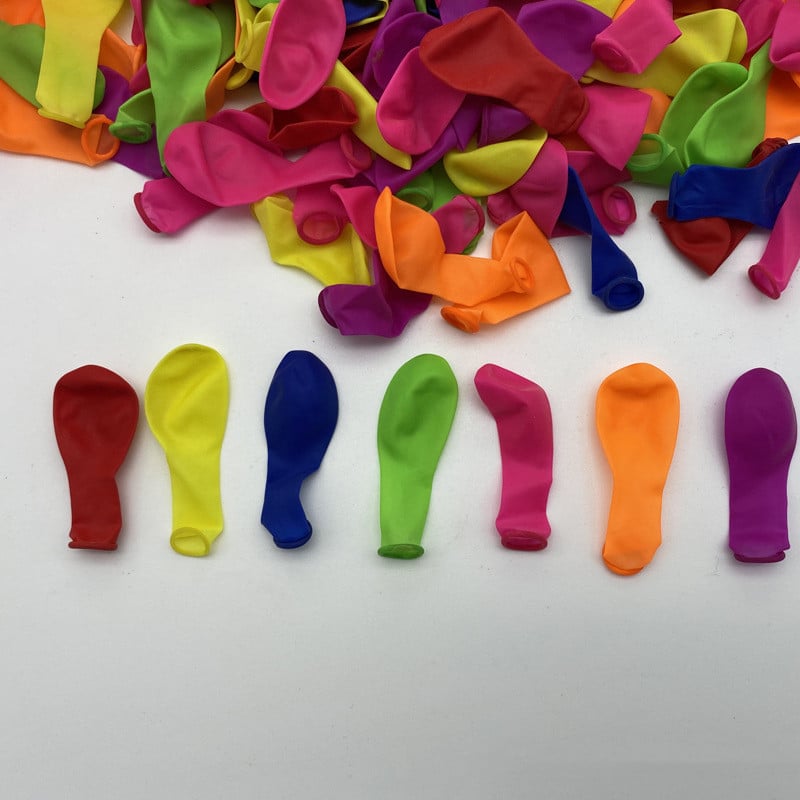 lot de 111 ballons de fête multicolores. Décoration d'anniversaires et d'événements – Image 5
