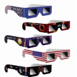 Lunettes d’éclipse solaire totale pour enfants. Filtre simple, élégantes et certifiées pour garçons et filles
