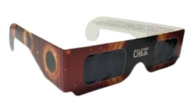 Lunettes d’éclipse solaire totale pour enfants. Filtre simple, élégantes et certifiées pour garçons et filles – Image 3