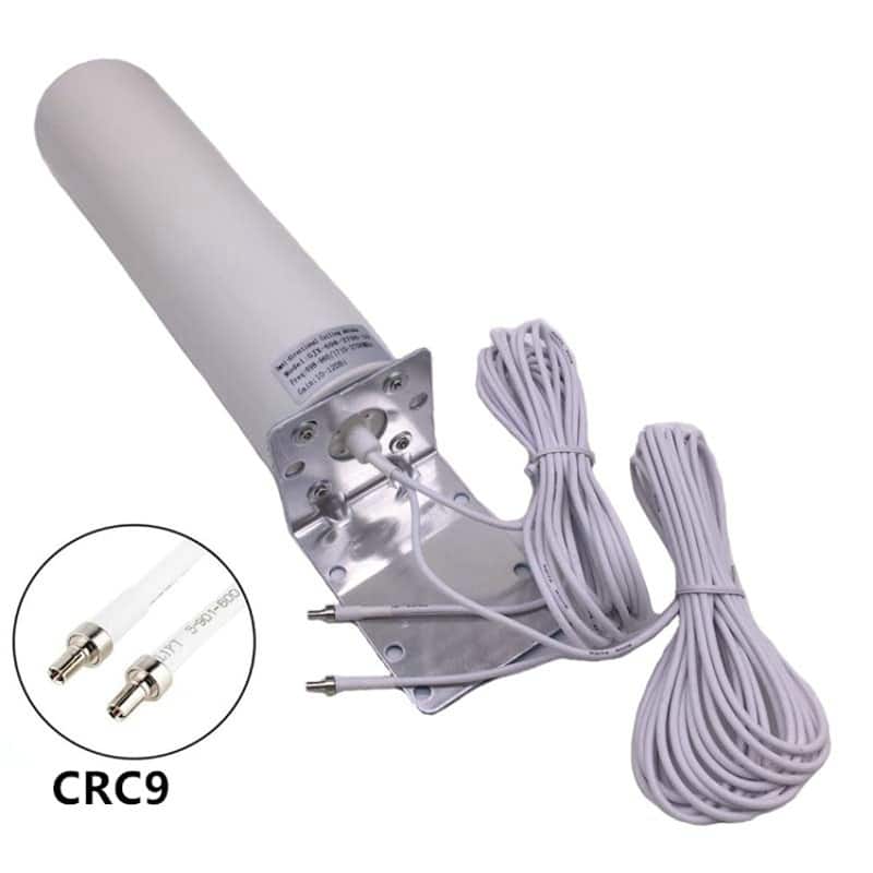 Antenne 4G extérieure omnidirectionnelle double connecteur 4dBi – Image 2