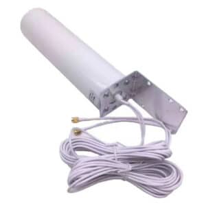 Antenne 4G extérieure omnidirectionnelle double connecteur 4dBi