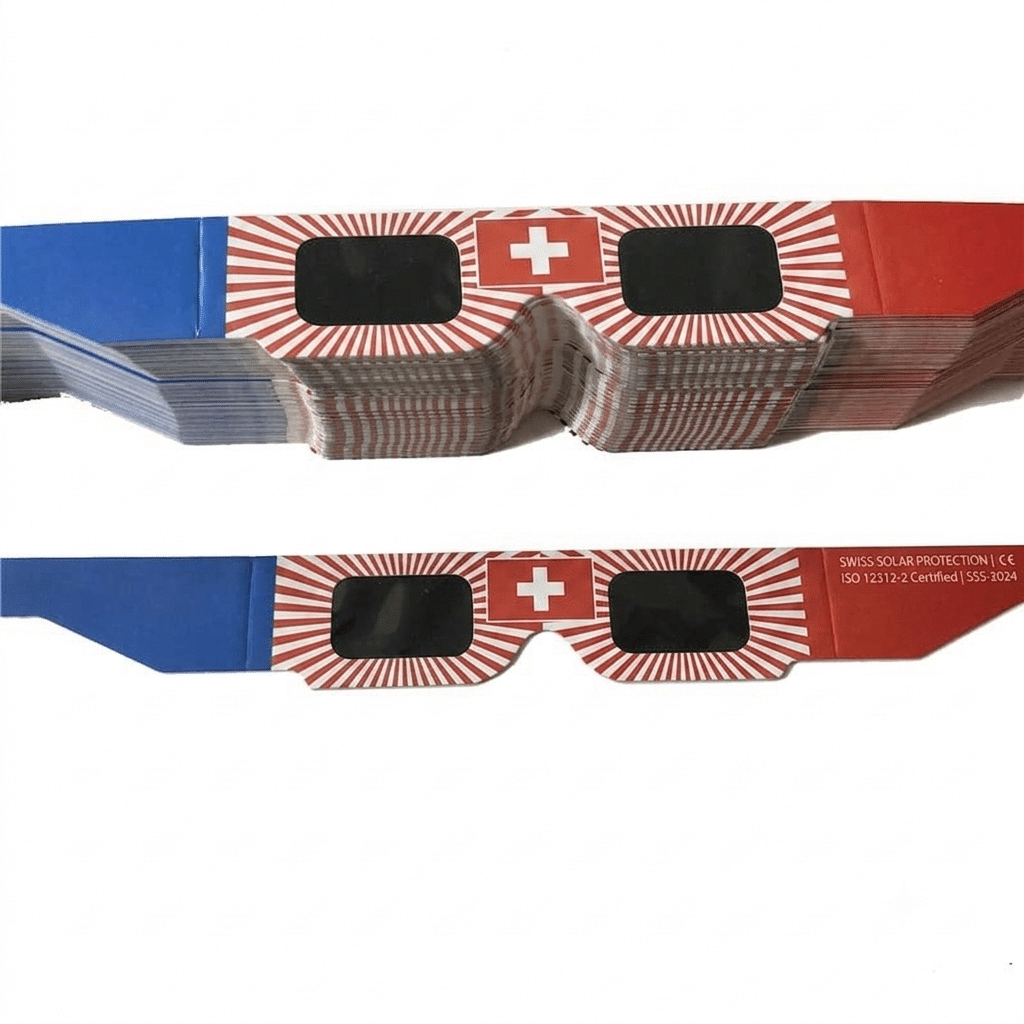 Lunettes d’éclipse solaire totale pour enfants. Filtre simple, élégantes et certifiées pour garçons et filles