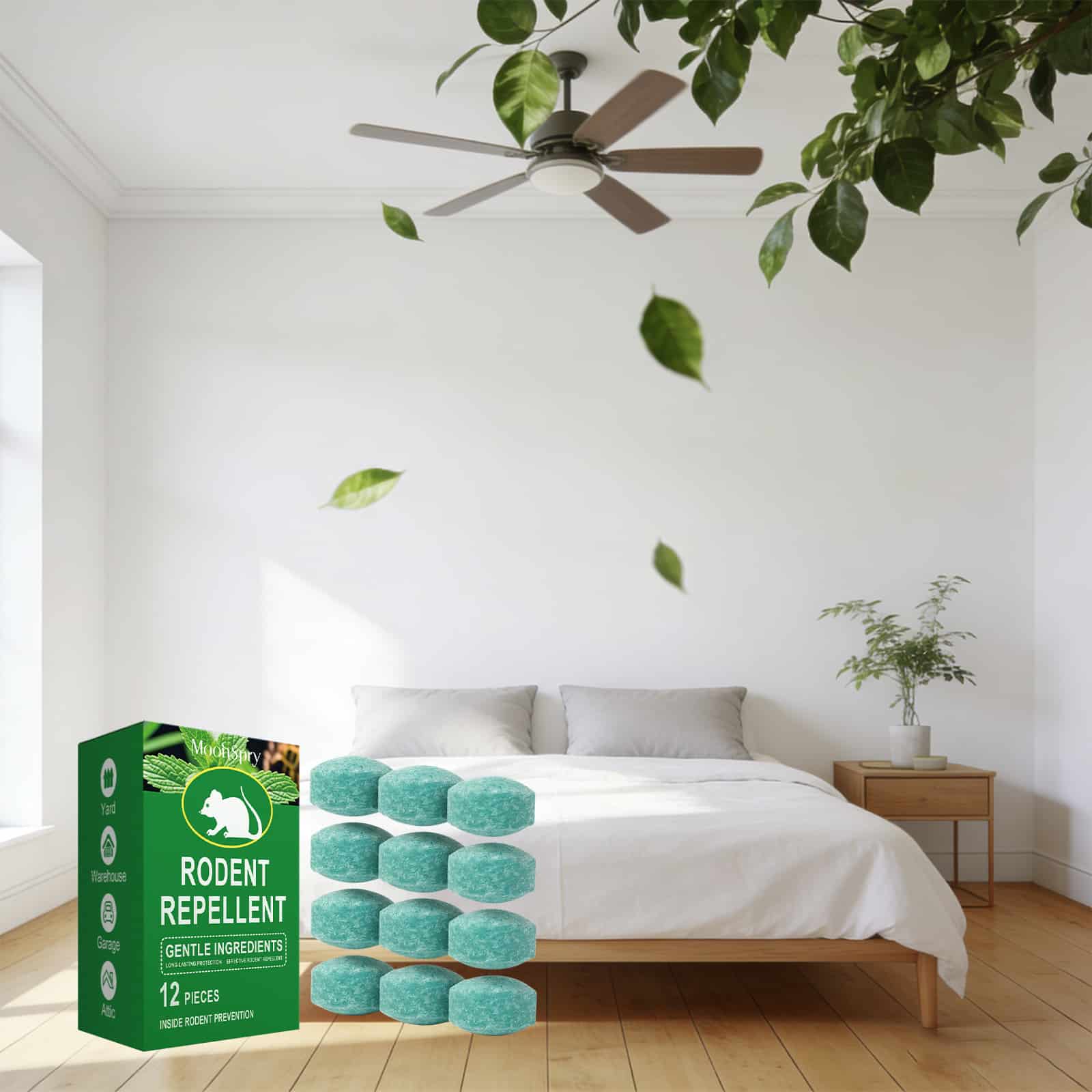 Lot de 12 boules anti-souris et anti-rats. Formule professionnelle ultra-puissante. Action rapide et durable – Image 5